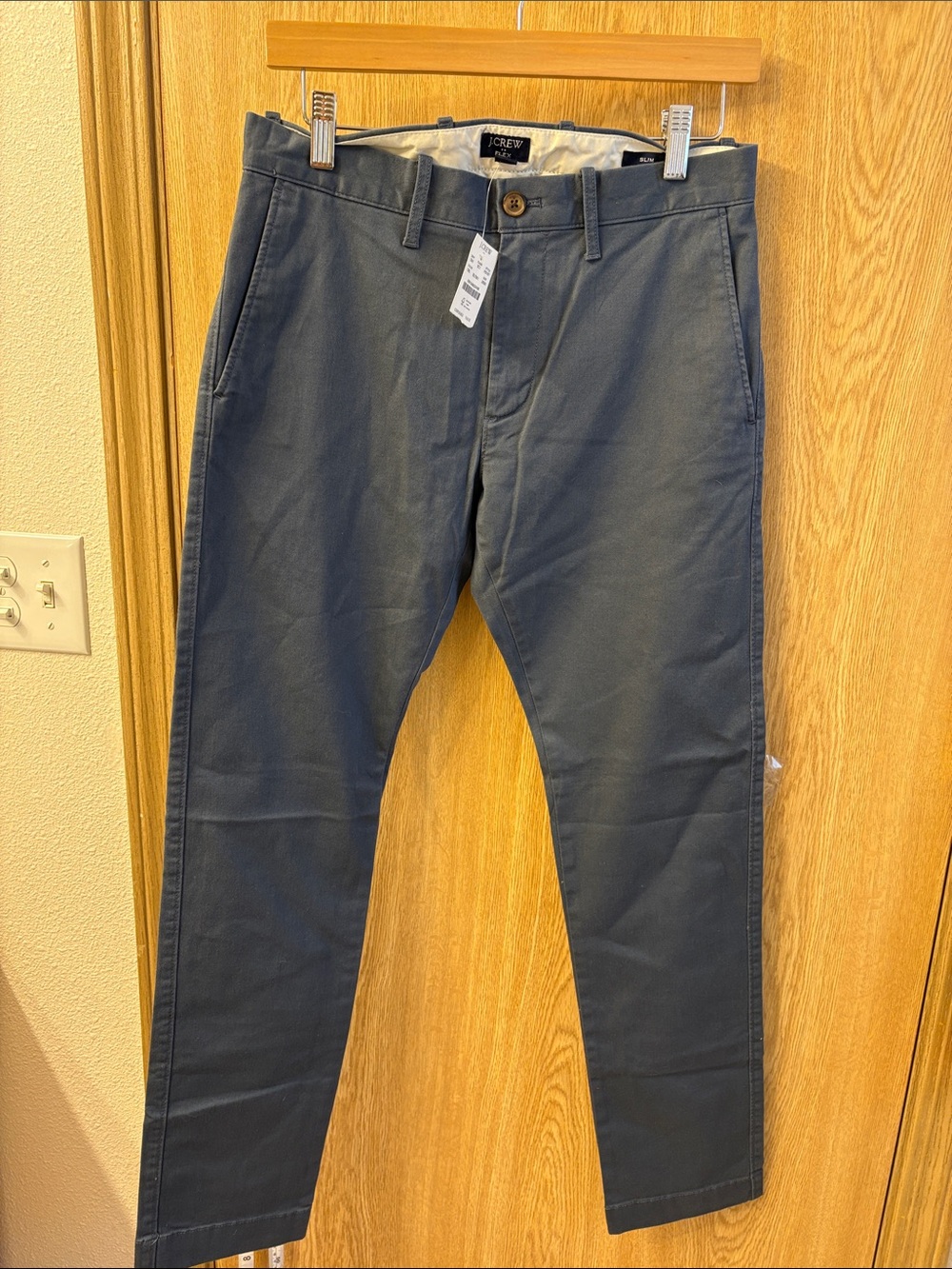 J. Crew Men’s Slate Blue Slim Chinos